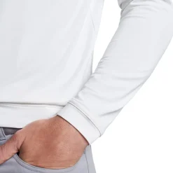 Peter Millar Tröjor Herr-Pine Performance Hood Vit White