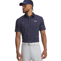 Under Armour Pikétröjor Herr-Playoff 3.0 Printed Polo Midnight Navy (426)