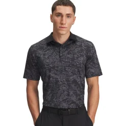 Under Armour Pikétröjor Herr-Playoff 3.0 Printed Polo Black Castle (015)