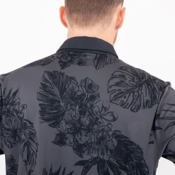 Under Armour Pikétröjor Herr-Playoff Polo 2.0 Floral Svart Svart (025)