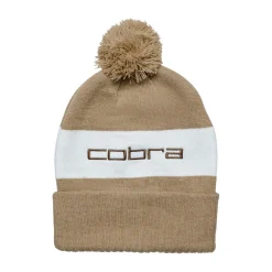 Cobra Mössor-Pom Beanie Light-Sand-White-Glow