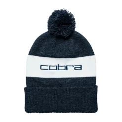 Cobra Mössor-Pom Beanie Navy - White Glow