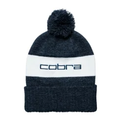 Cobra Mössor-Pom Beanie Navy - White Glow