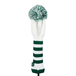 Callaway Headcovers-Pom Pom Headcover Driver 25 White-Green