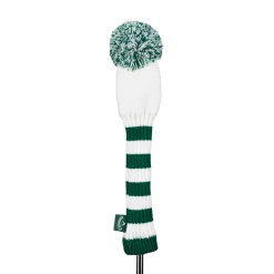 Callaway Headcovers-Pom Pom Headcover Fairway 25 White-Green