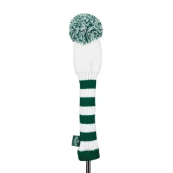 Callaway Headcovers-Pom Pom Headcover Fairway 25 White-Green