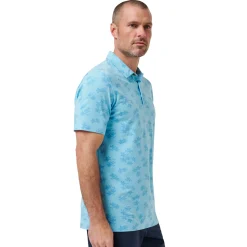 Travis Mathew Pikétröjor Herr-Port Day Air-Blue