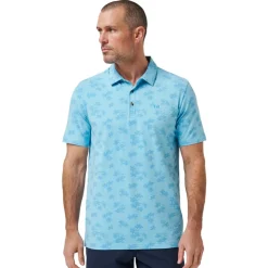 Travis Mathew Pikétröjor Herr-Port Day Air-Blue