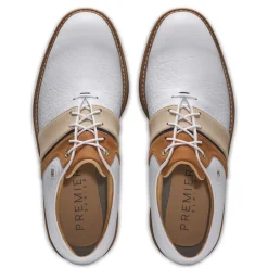 FootJoy Herrskor-Premiere Series Packard Lx White-Blue-Brown
