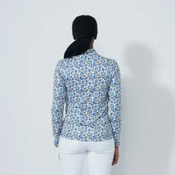 Daily Sports Tröjor Dam-Print Peached Half Neck Water-Leo