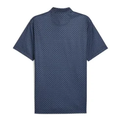 Puma Pikétröjor Herr-Pure 2.0 Circle Cat Deep-Navy-White-Glow