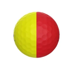 Srixon Spinn-/Kontrollbollar-Q-Star Tour Divide Gul Röd Yellow/Red
