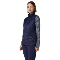 Callaway Västar Dam-Quilted Puffer Vest Blå Peacoat
