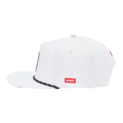 Ghost Golf Kepsar-Retro Golfer Snapback Vit White