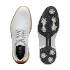 Puma Herrskor-Royale White-Leather Brown