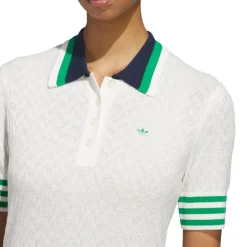 Adidas Golf Originals Pikétröjor Dam-S Knit Polo W Cwhite