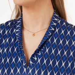 Func Factory Skorts & Kjolar-Sandy Blue Print (845)