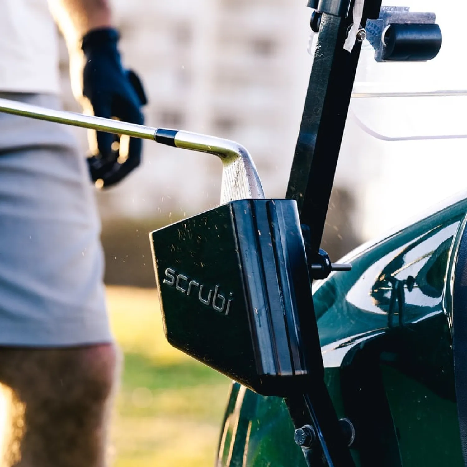 Övriga varumärken Vagntillbehör-Scrubi Golf Club Cleaner Clicgear