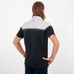 Cutter & Buck Pikétröjor Herr-Seabeck Svart Grå Svart/Grå (9993)