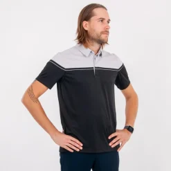 Cutter & Buck Pikétröjor Herr-Seabeck Svart Grå Svart/Grå (9993)