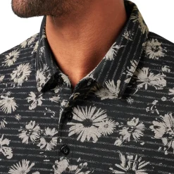 Travis Mathew Pikétröjor Herr-Shaded Grove Svart Black