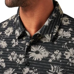 Travis Mathew Pikétröjor Herr-Shaded Grove Svart Black