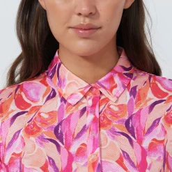 Daily Sports Pikétröjor Dam-Sheermotion Cap S Artsy-Leaf