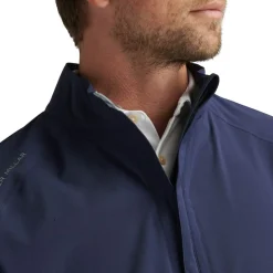 Peter Millar Regnjackor Herr-Shield Half-Zip Rain Shell Blå Navy