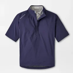 Peter Millar Regnjackor Herr-Shield Short Sleeve Rain Shell Blå Navy
