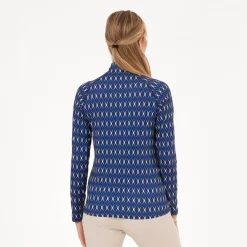 Func Factory Tröjor Dam-Shirley Blue Print (845)