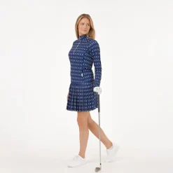 Func Factory Tröjor Dam-Shirley Blue Print (845)