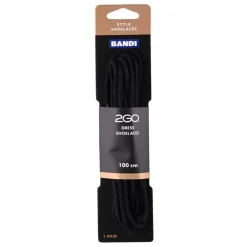 2GO Skotillbehör-Shoelaces 155 Black 100cm
