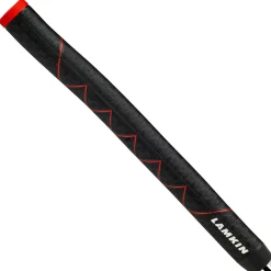 Lamkin Puttergrepp-Sink fit Rubber Straight Putter Black/Red