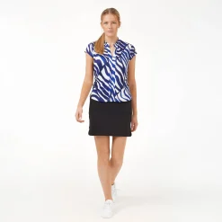 Func Factory Pikétröjor Dam-Sky Blue Zebra (821)