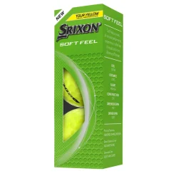 Srixon Spinn-/Kontrollbollar-Soft Feel Gul