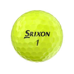 Srixon Spinn-/Kontrollbollar-Soft Feel Gul