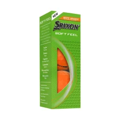 Srixon Spinn-/Kontrollbollar-Soft Feel Orange