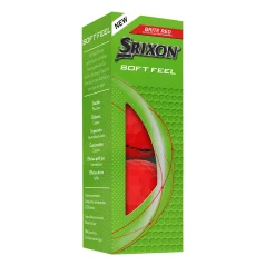 Srixon Spinn-/Kontrollbollar-Soft Feel Röd