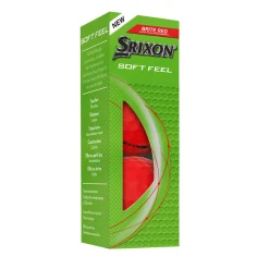 Srixon Spinn-/Kontrollbollar-Soft Feel Röd