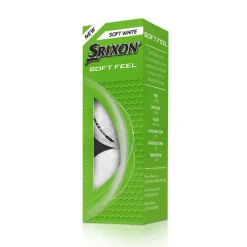 Srixon Spinn-/Kontrollbollar-Soft Feel Vit