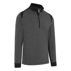 Callaway Tröjor Herr-Soft Touched Blocked 1/4 Zip Black-Heather