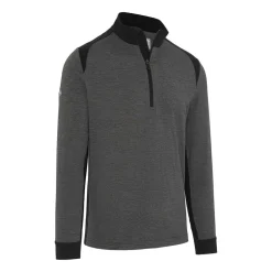 Callaway Tröjor Herr-Soft Touched Blocked 1/4 Zip Black-Heather