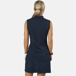 Ping Pikétröjor Dam-Solene SL P93457 Blå Navy (N125)