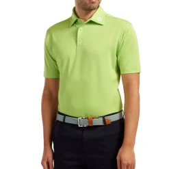 FootJoy Pikétröjor Herr-Solid Stretch Tour Grön Grön (Lime)