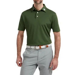 FootJoy Pikétröjor Herr-Solid Stretch Tour Grön Grön (Olive)