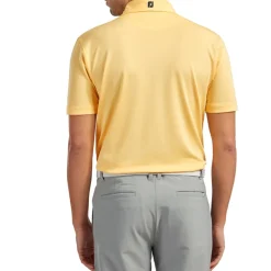 FootJoy Pikétröjor Herr-Solid Stretch Tour Gul