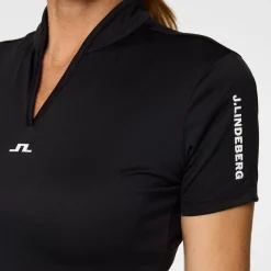 J.Lindeberg Pikétröjor Dam-Sophie Polo Svart Black