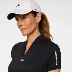 J.Lindeberg Pikétröjor Dam-Sophie Polo Svart Black