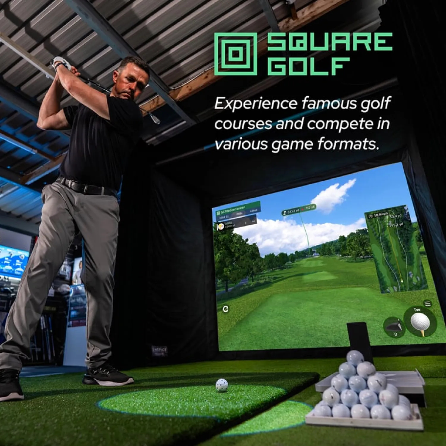 Launch Monitors|Övrig Träning-Square Golf
