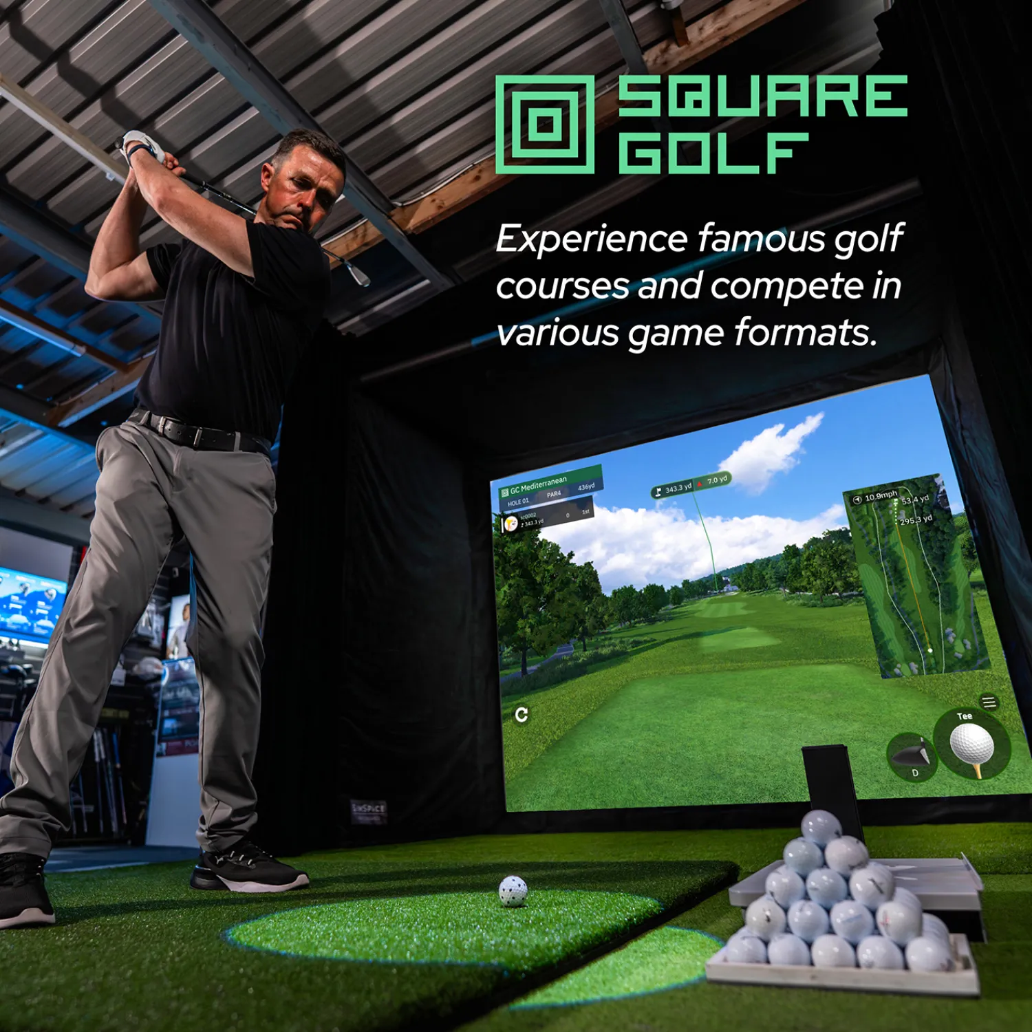 Launch Monitors|Övrig Träning-Square Golf
